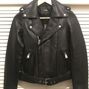 Maje Bocelix new jacket black leather